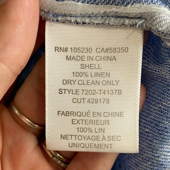 ✨3/$20 Joie Off Shoulder Linen Top - Picture 6 of 6